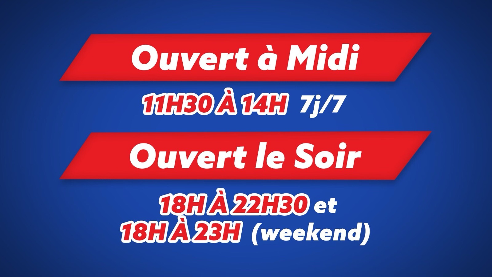 Chrono Pizza Saint-Martin-d'Hères ouvert à midi 11h30-14h 7j/7 et le soir 18h à 22h30/23h le week-end